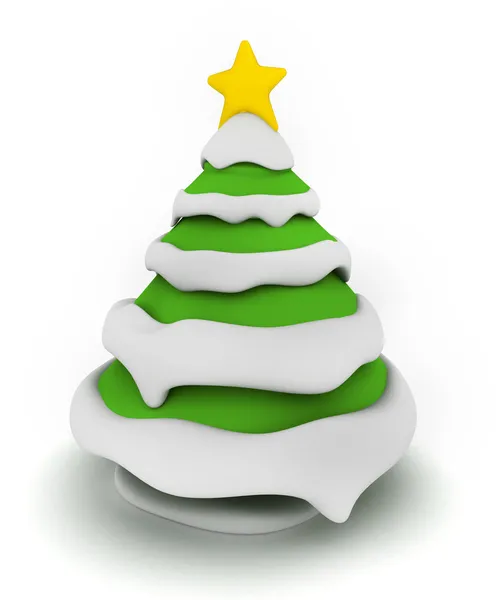 Weihnachtsbaumdesign — Stockfoto