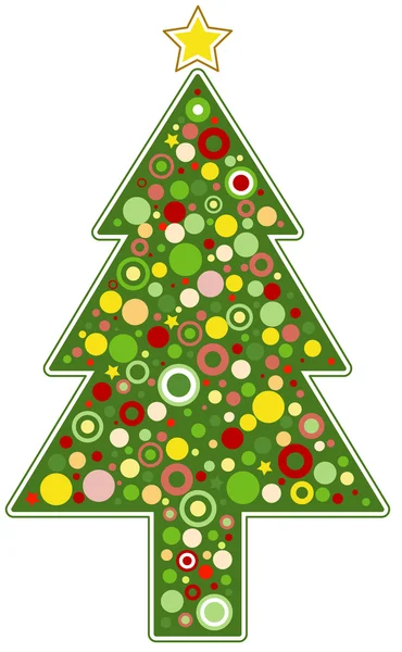 Progettazione albero di Natale — Foto Stock