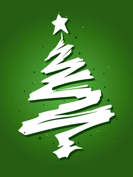 Diseño del árbol de Navidad — Foto de Stock