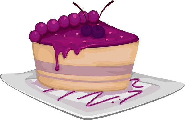 Blueberry Cake — Stock Photo, Image
