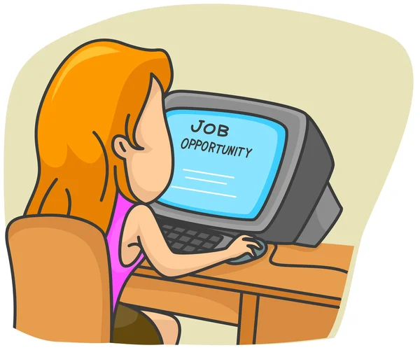 Job Search — Stock Photo, Image