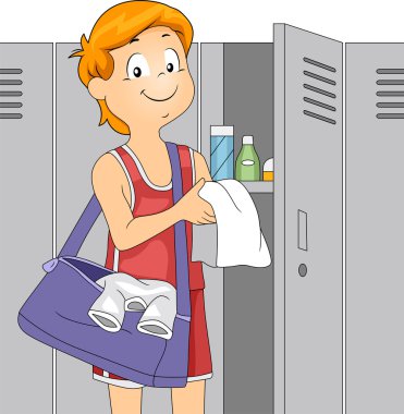 Locker Room clipart