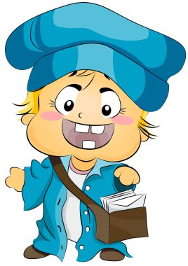 Baby Mailman clipart