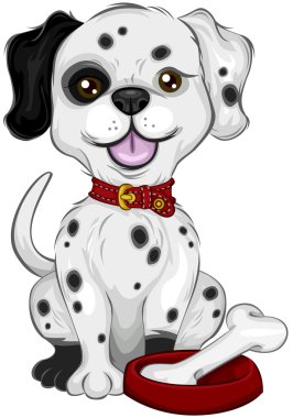 Dalmatian clipart