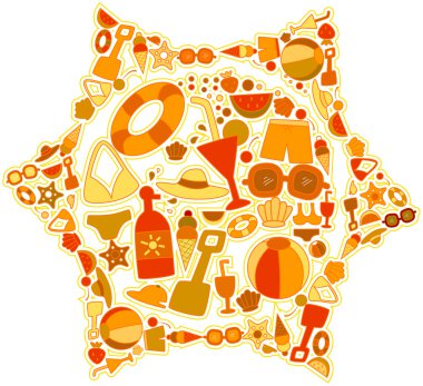 Summer Icons clipart