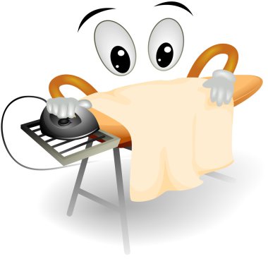 Ironing clipart