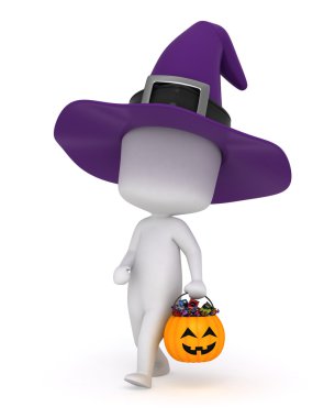 Witch Kid clipart