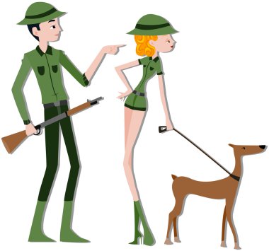 Safari Rangers clipart