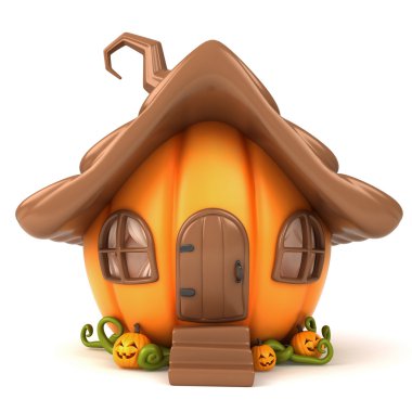 Pumpkin House clipart