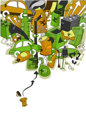 Recycling Design clipart