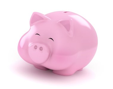 Happy Piggy Bank clipart