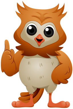 Talking Owl clipart