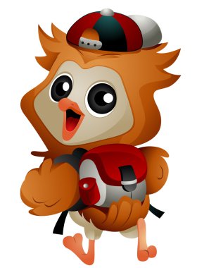 Owl Student clipart