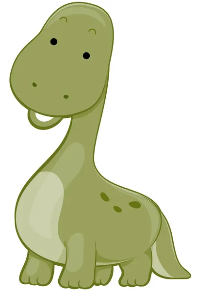 Cute Brontosaurus — Stock Photo, Image