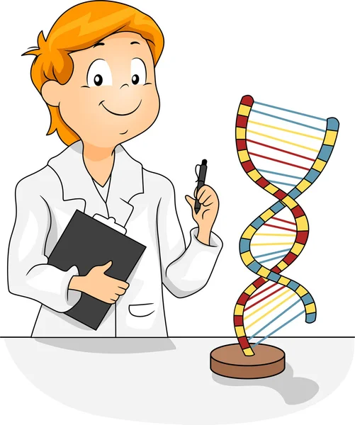 DNA-model - Stock-foto