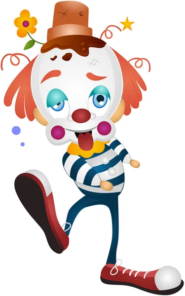 Clown dessin animé — Photo