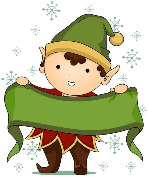 Noel elf — Stok fotoğraf