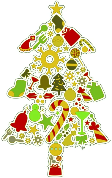Christmas Icons — Stock Photo, Image
