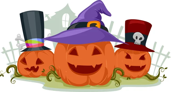 Halloween hoeden — Stockfoto