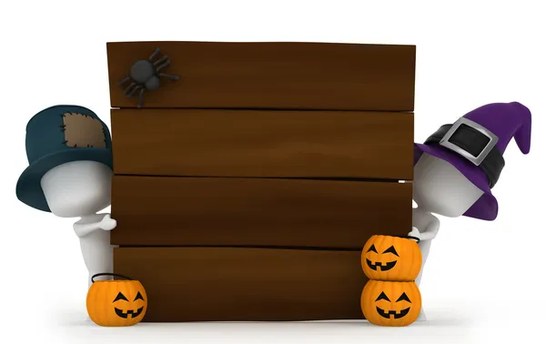 Halloween bestuur — Stockfoto