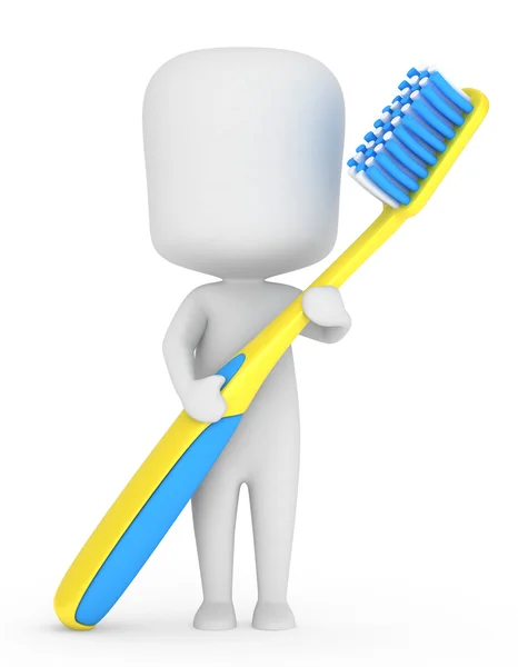 Toothbrush Kid — Stock Photo, Image