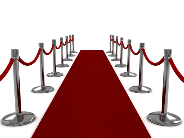 Red Carpet Scene — Stock Photo, Image