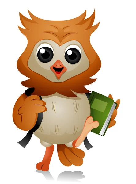Owl Student — Stock Photo, Image