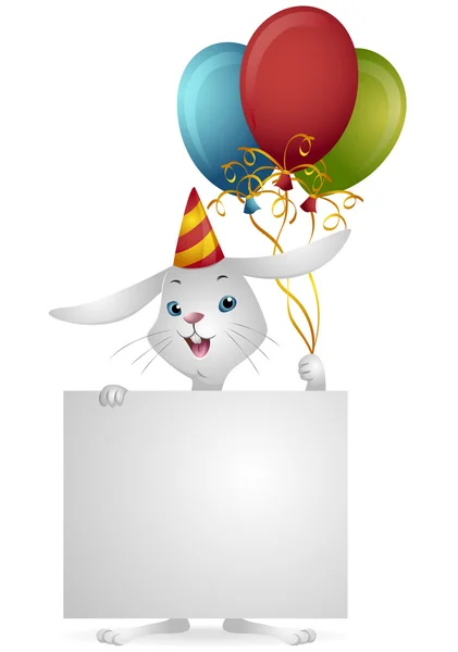 Rabbit Birthday — Stock Photo, Image