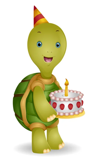 Χελώνα γενέθλια — Φωτογραφία Αρχείου
