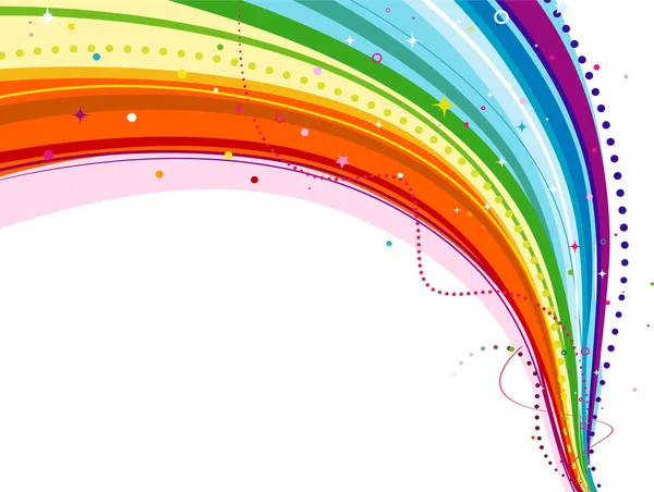抽象的な虹 — ストック写真