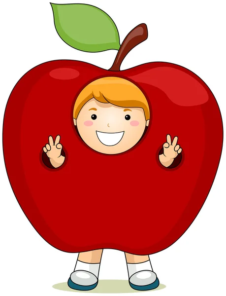 Apple Boy — Stock Photo, Image