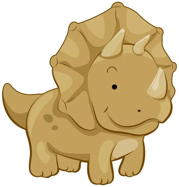 Милий Triceratops — стокове фото
