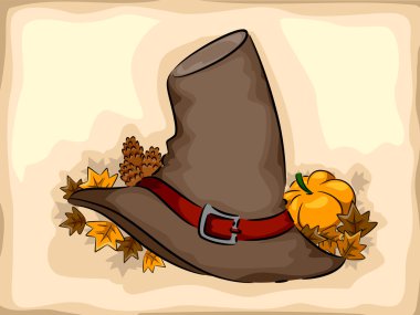 Pilgrim Hat clipart