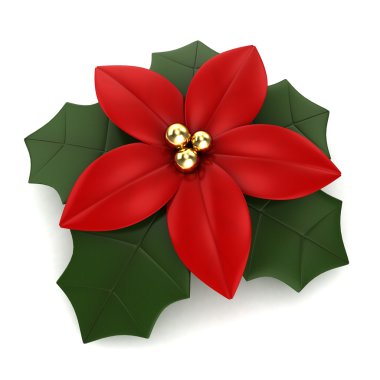 Poinsettia clipart