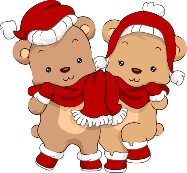 Christmas Couple — Stock Photo, Image