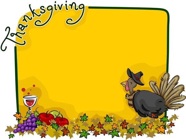 Thanksgiving Achtergrond — Stockfoto