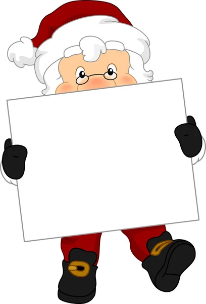 Santa Board — Stock Photo, Image