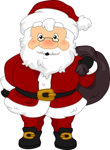 Papai Noel saco — Fotografia de Stock