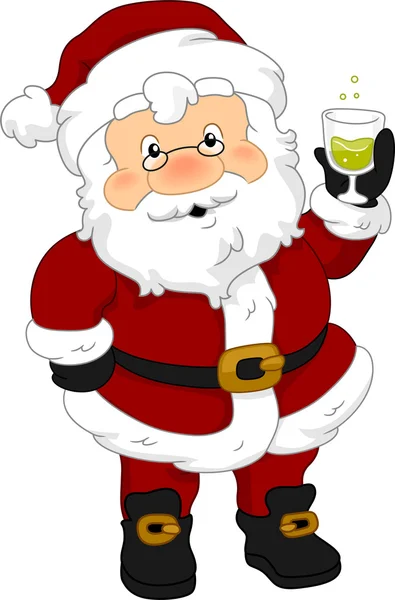Santa napój — Zdjęcie stockowe