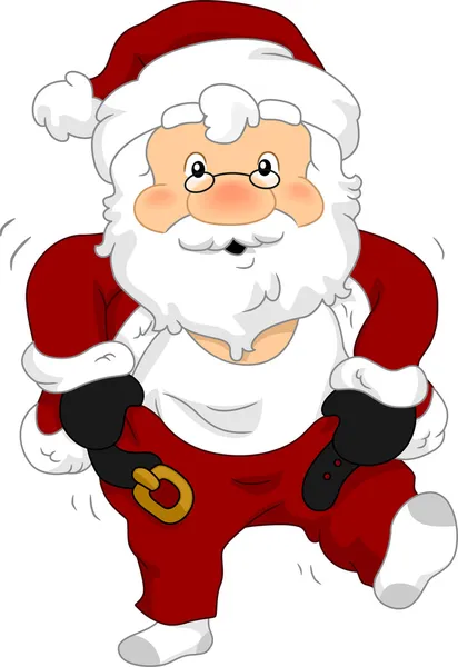 Santa kostuum — Stockfoto