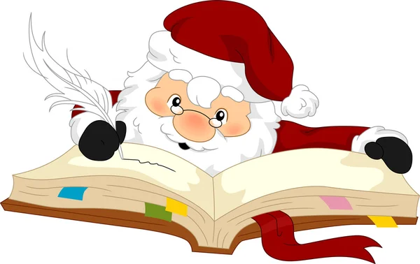 Santa's Planner — Stock Photo, Image