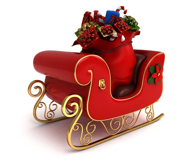 Christmas Sleigh — Stock Photo, Image