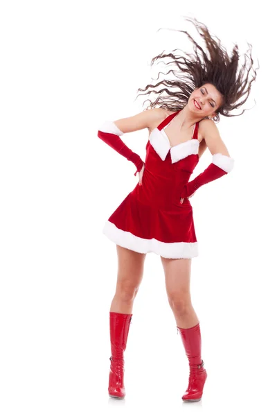 Santa dansen — Stockfoto