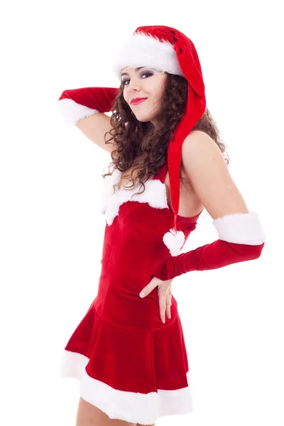 섹시 한 산타 여자 — 스톡 사진
