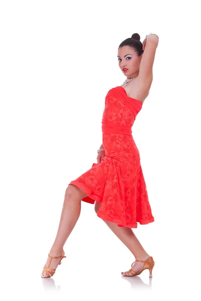 Young woman dancing — Stock Photo, Image