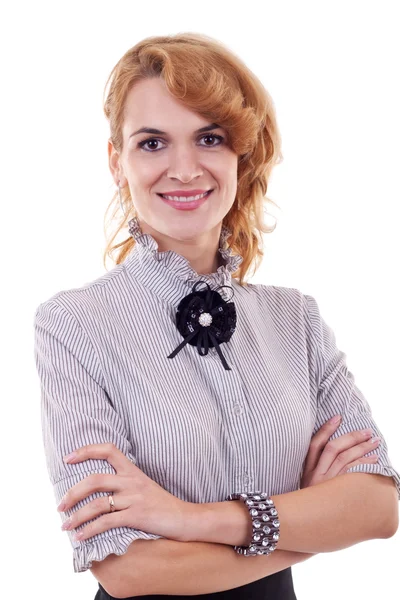 Cute business woman — Stock Photo, Image