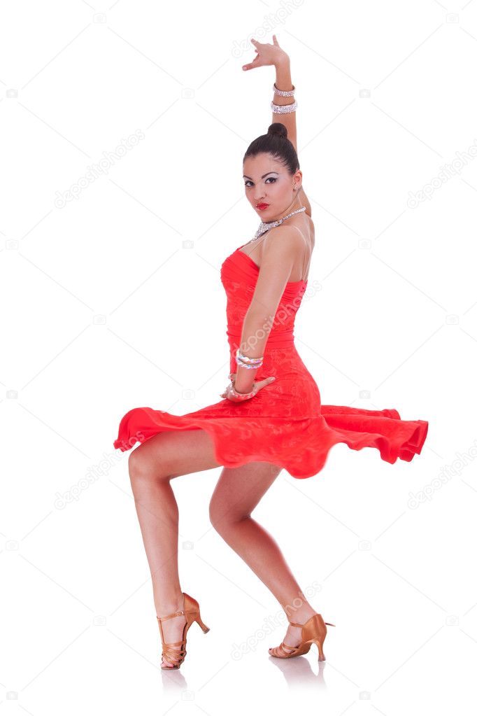 Dancer in a pirouette move — Stock Photo © feedough #7232483