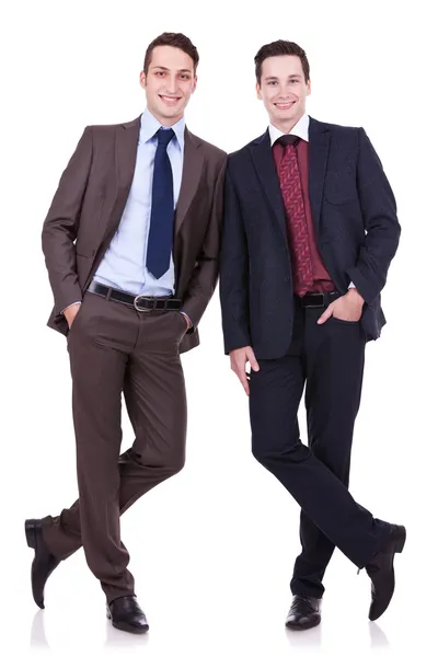 Two business friends — Stock Photo, Image