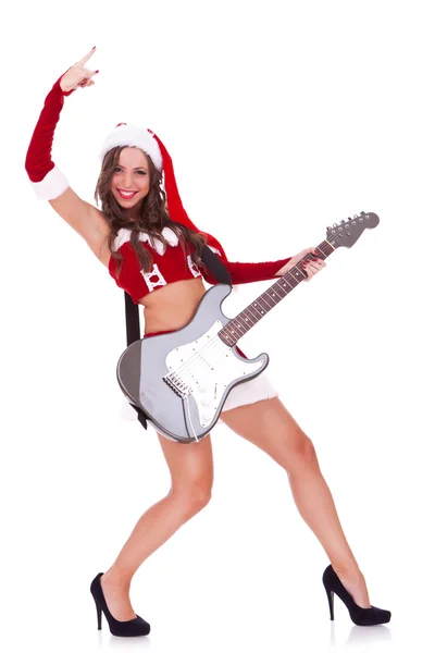 Rock and Roll, Weihnachtsmann! — Stockfoto