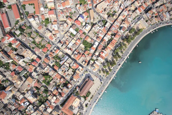 stock image Aerial view on the island of Zakynthos